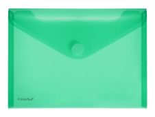 FolderSys - pochette - pour A5 - capacité : 90 feuilles - vert transparent