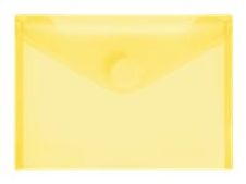 FolderSys - Pochette - pour A6 - capacité : 70 feuilles - paysage - jaune transparent