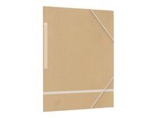 Oxford Touareg - Chemise à 3 rabats - A4 - pour 200 feuilles - disponible dans différentes couleurs krafts