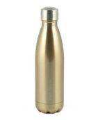 Gourde Bouteille isotherme - or paillettes - Yoko Design