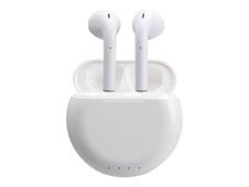 BigBen - Kit main libre - écouteur sans fil bluetooth - blanc