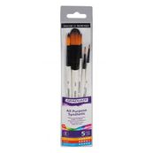 Daler-Rowney Graduate Landscape - Pack de 5 pinceaux - poil synthétique