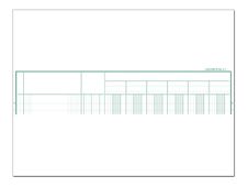 Exacompta - Piqûre comptable - 7 colonnes par page - 32 x 25 cm - 80 pages