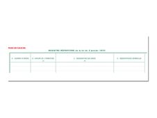 Exacompta - Piqûre pour agents immobiliers et marchands de biens - 25 x 32 cm - 80 pages