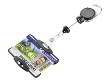 Durable - Porte-badge noir - 54 x 87 mm