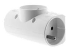 zenitech - Multiprise tripplite - blanc