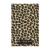 Agenda Morgan - 1 jour par page - 12 x 17 cm - couverture fourrure léopard amovible - Hamelin