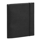Agenda All in One + carnet - 1 semaine sur 2 pages - 16 mois - 15 x 21 cm - noir - Exacompta