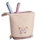 Trousse pot à crayons Shool "Pop-Up" - 1 compartiment - disponible en 4 motifs licorne - Carpentras