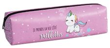 Trousse rectangulaire School "Ma vie de licorne" - 1 compartiment - disponible dans différents modèles - Carpentras