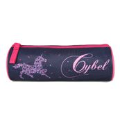 Trousse ronde Cybel - 1 compartiment - bleu marine - Bagtrotter