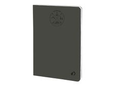 Quo Vadis Everest 21 - Carnet de notes ligné - 15 x 21 cm - gris anthracite