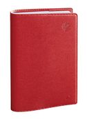 Agenda Equology - 1 jour par page - 12 x 17 cm - rouge - Quo Vadis