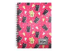 Oh My Pop Neko - Cahier A5 - petits carreaux - Karactermania
