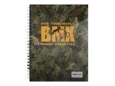 PRO-DG Bikeage - Cahier A4 - petits carreaux - Karactermania