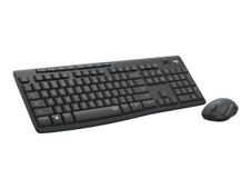 Logitech MK295 Silent - Ensemble clavier et souris sans fil - Azerty - graphite