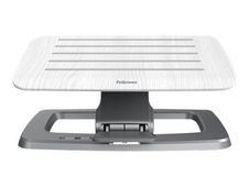 Fellowes Hana - Repose-pieds réglable en hauteur - facilement ajustable - blanc