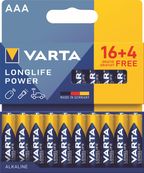 VARTA Longlife Power - 16+4 piles alcalines - AAA LR03