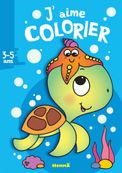J'aime colorier (3-5 ans) - Tortue