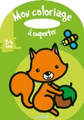 Mon coloriage à emporter (2-4 ans) - Ecureuil