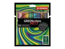 STABILO GREENcolors Arty - 24 Crayons de couleur
