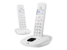 Doro Comfort 1015 duo - téléphone sans fil avec répondeur  + combiné supplémentaire - blanc