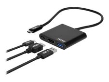 PORT Connect - mini station d'accueil USB-C pour PC et Mac - HDMI, USB 3.0