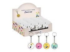 Kiub - Porte-clés en verre - Chats pop - différents modèles disponibles
