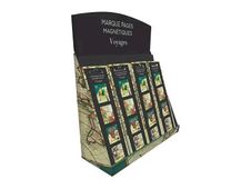 Kiub Bug Art - 4 Marque-pages magnétiques - voyage