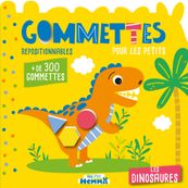 Mon p'tit hemma - Gommettes pour les petits - Les dinosaures