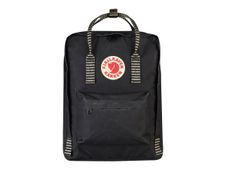 Fjällräven Kånken - Sac à dos 1 compartiment - noir rayé