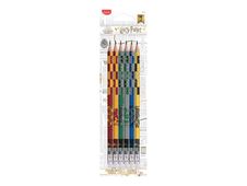 Maped Black'Peps Harry Potter - Pack de 6 Crayons à papier - HB