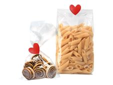 Legami - 6 Clips fermeture cœur - pinces à ressort