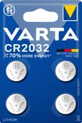 Varta Electronics batterie - 4 piles boutons CR2032 - Lithium