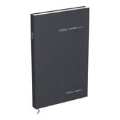 Lecas Carré Euro Centimes - Agenda 1 jour par page - 14 x 22 cm - édition limitée - anthracite