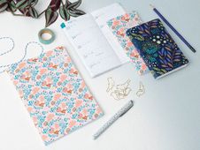 Agenda Mini Labo EasyTime 21 - 1 semaine sur 1 page + 1 page pour les notes - 15 x 21 cm - disponible dans différentes couleurs - Exacompta