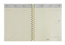 Recharge pour Agenda Timing NL - 1 semaine sur 2 pages - 17 x 22 cm - Brepols