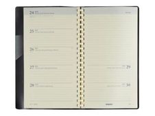 Recharge d'agenda Notaplan - 1 semaine sur 2 pages - 9 x 16 cm - Brepols