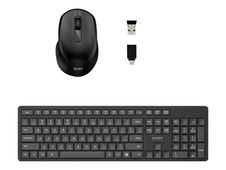 PORT Connect - Ensemble clavier et souris sans fil - Azerty