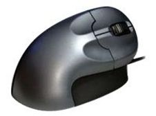 Bakker Elkhuizen Grip Mouse - Souris - optique - 3 boutons - filaire - PS/2, USB
