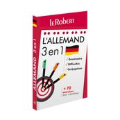 Le Robert - Dictionnaire Allemand 3-en-1