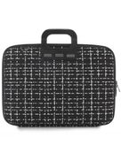 Bombata Tweed - Sacoche pour ordinateur portable 15" - noir