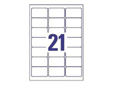 Avery - étiquettes adresses - 525 étiquette(s) - 63.5 x 38.1 mm