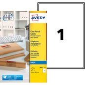 Avery - étiquettes d'adresses transparentes - 25 étiquette(s) - A4