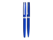 Online Eleganza - Parure stylo à bille/stylo plume - bleu satin