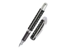 Online College Style - Stylo plume - noir/argent