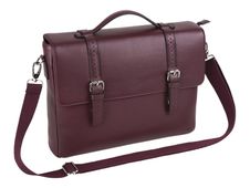 Oberthur Locmaria - Cartable pour ordinateur portable 15,6" - prune