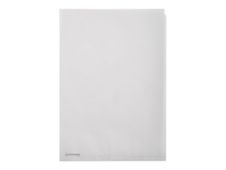 Exacompta - 50 Pochettes coin papier - A4 - transparent blanc