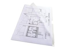 Exacompta - 10 Pochettes coin - A3 paysage - 20/100 - cristal translucide