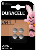 DURACELL LR44 - 4 piles boutons spéciales - 1,5V